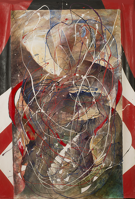Original Paintings Random Crown 3, top art galleries London, Paris, Rome, New York City, Hong Kong, Athens, Geneva, Los Angeles and Miami.
